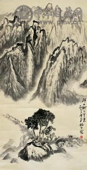 赵望云 1959年至1963年 牧驴图 轴