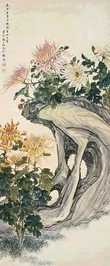 马家桐 1920年作 花卉 镜心 设色纸本