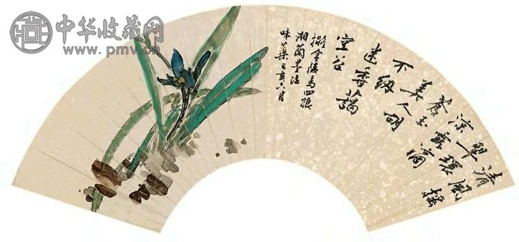 郭味蕖 己亥(1959年)作 书画合璧 镜心 设色纸本