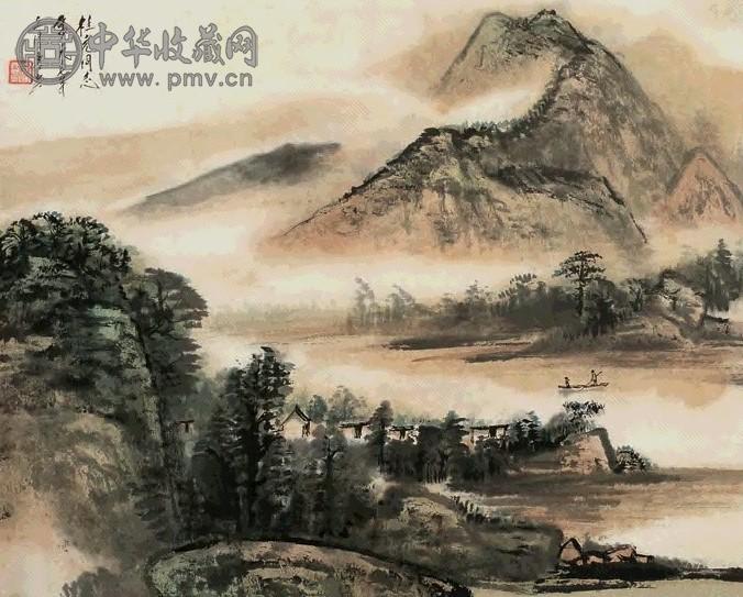 唐云 1977年作 南国风光图 镜心 设色纸本