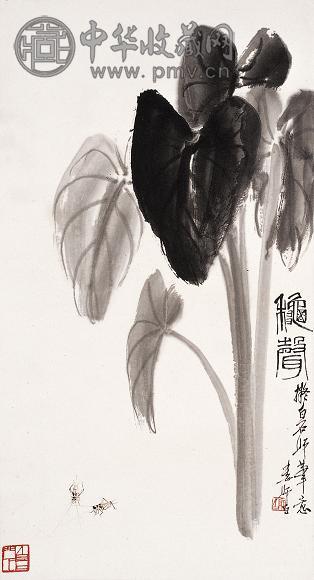 娄师白 秋声 立轴 设色纸本