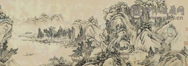 王敬铭 山水 卷