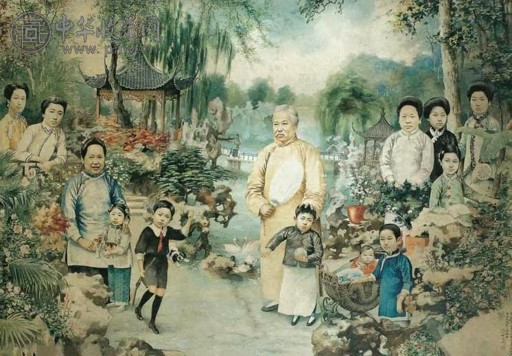 徐悲鸿 现代 康南海六十行乐图 镜心