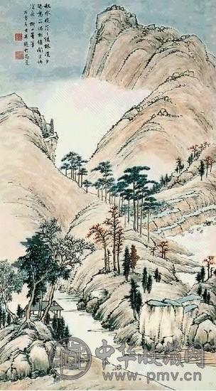 徐宗浩 山水 立轴 纸本