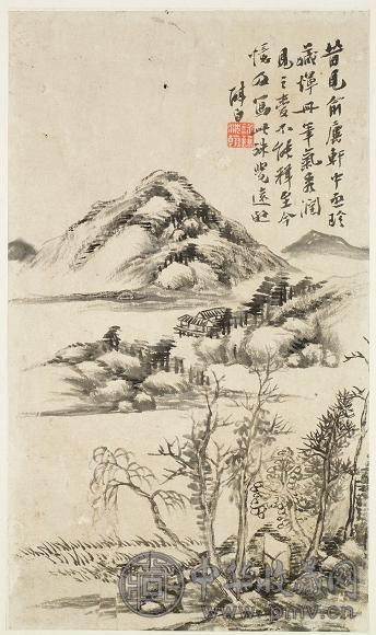 沈永孙 十九世纪末/二十世纪初 仿元代山水图册 册页(8开) 水墨 纸