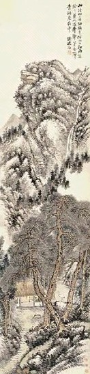 吴涛 山水 立轴